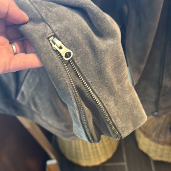 NWT Maha Suede Leather Jacket - Picture 4 of 10